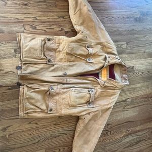 Timberland leather field coat